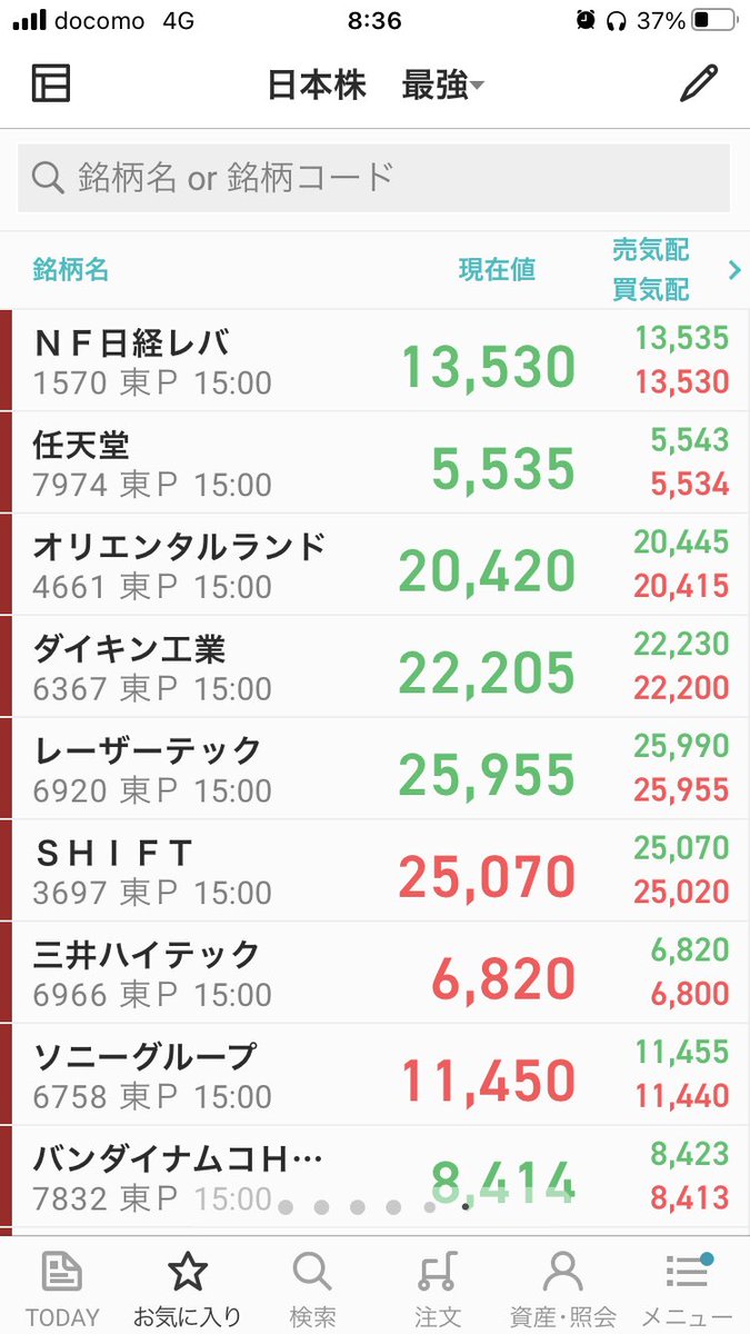 【障害】「楽天証券」サイト上で障害発生！　国内株式取引の板情報が更新されない障害まとめのカテゴリ一覧いろいろまとめbeansについて関連サイト一覧