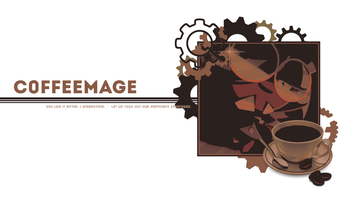 C0FFEEMAGE's tweet image. 