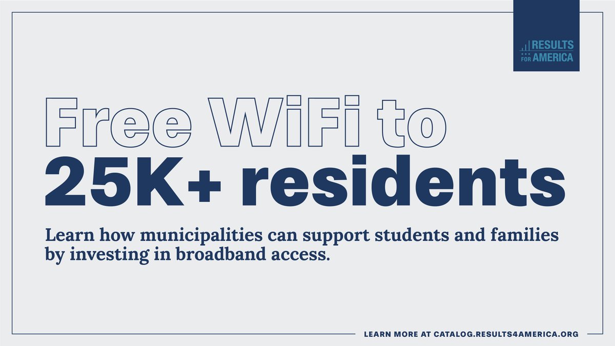Results4America's tweet photo. In response to the #COVID19 crisis, @EPB_Chattanooga &amp; @hamcoschools partnered to provide free WiFi to over 25K residents. 

Learn how municipalities like #Chattanooga can support students &amp; families by investing in broadband access. #HCSEdConnect 💻➡️ https://t.co/2PelGwQAa3 https://t.co/67ltJstyuK