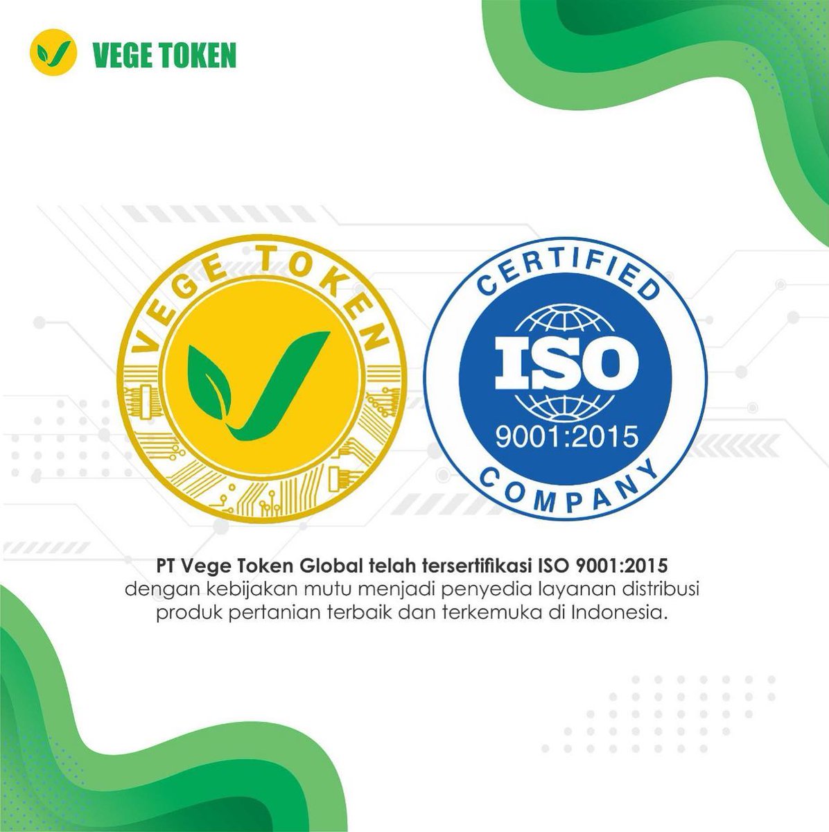 token_vege's tweet photo. Dengan jaminan mutu yg berkualitas yang kami sediakan, untuk memperoleh kebijakan yang sempurna menjadi distributor dan mendapatkan bercertified ISO https://t.co/KxQWRST4v2