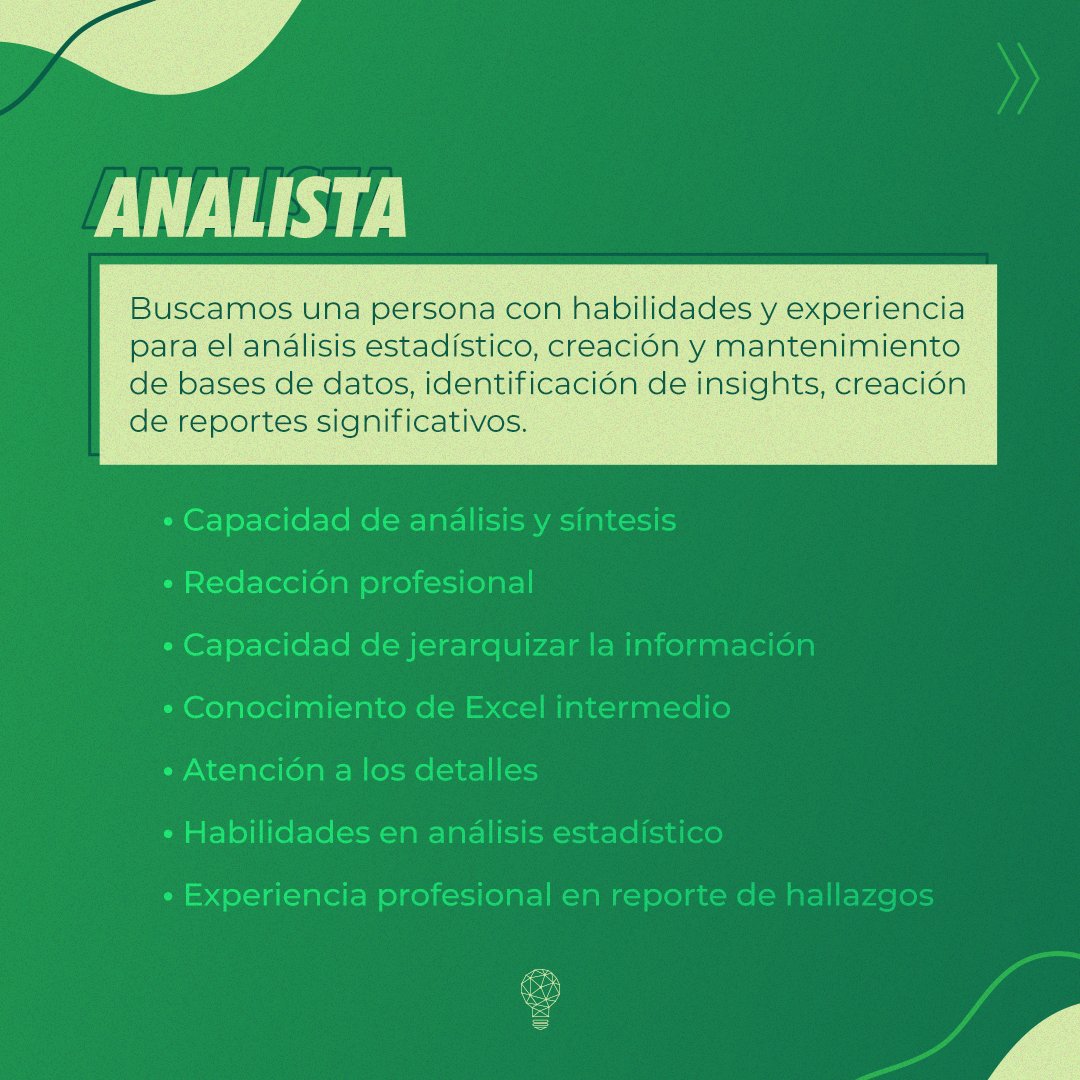 InvernaIdeas's tweet photo. 🚨¡En Invernaideas estamos contratando! 🚨

Buscamos personas talentosas para cubrir los siguientes perfiles. Si cumples con los requisitos, escríbenos a invernaideas@gmail.com con tu CV y en el asunto del correo menciona el nombre de la vacante. https://t.co/RbVu7oZkrN