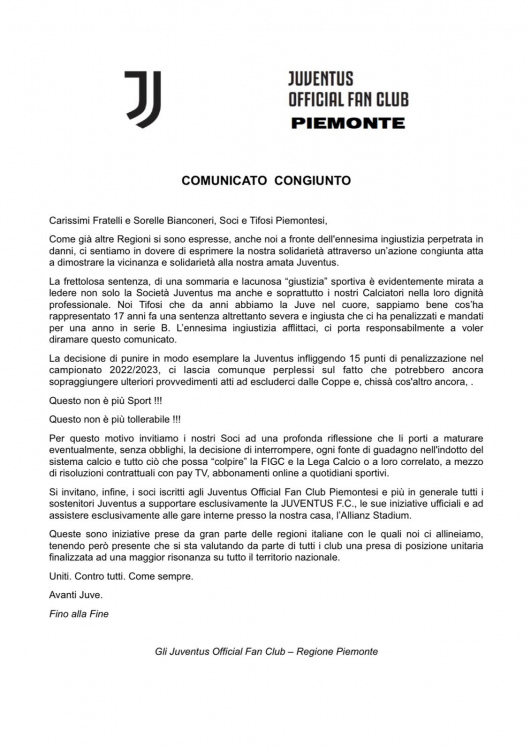 <a href="/juventusfc/">JuventusFC</a> club Piemonte presenti! #DisdettaSky #disdettaDazn #DisdettaSkydazn