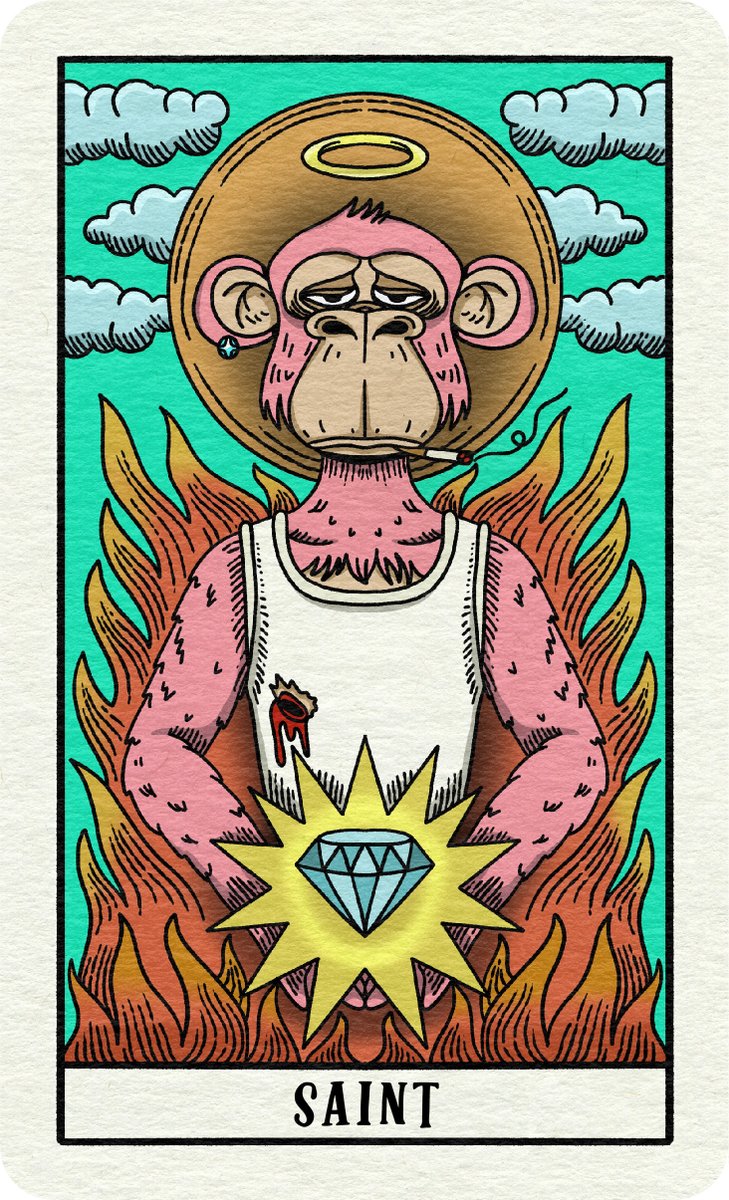 Let's have some fun while we wait for the Saints Card to go live. 

For your chance to be airdropped a FREE Saints Card, 

Current value .1 ETH (3 :Limbo Cards)

Follow: <a href="/SaintsSinners23/">Saints and Sinners</a> + <a href="/sepsauce/">SΞP SAUCΞ 🍌☠️ 🍷</a>
Retweet
Tag two friends not in this project
Comment
Like
#Giveaway 
#NFTCommunity