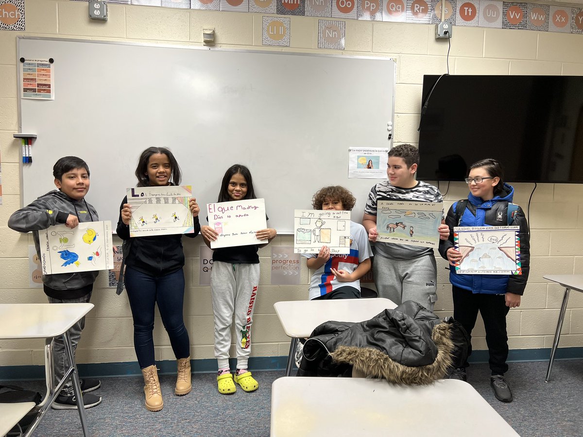 barreto_mrs's tweet photo. The power of idioms can often be taken for granted but they’re an important part of language acquisition and reading fluency. 
We had so much fun learning about English idioms but also incorporated idioms from our countries. #bilingualprogram @MSPPCS https://t.co/odWh55loiD