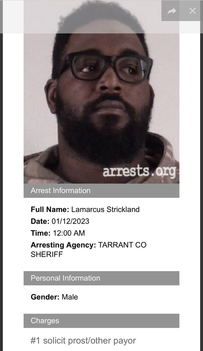 football fan 💙 on Twitter: "RT @darafaye: Meet, LaMarcus Strickland. The youth pastor arrested