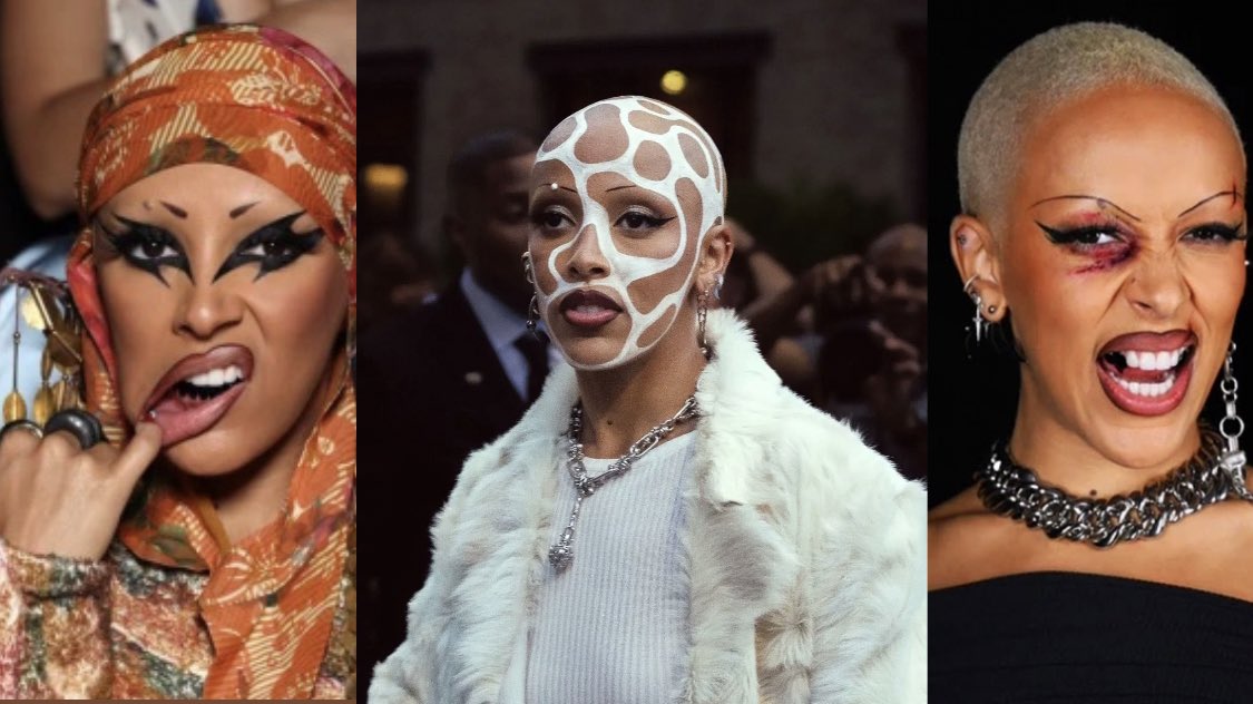 dojafenty's tweet photo. One thing about Doja Cat, she will have her own chapter in the history of Fashion Week https://t.co/JTj5AuKDlc