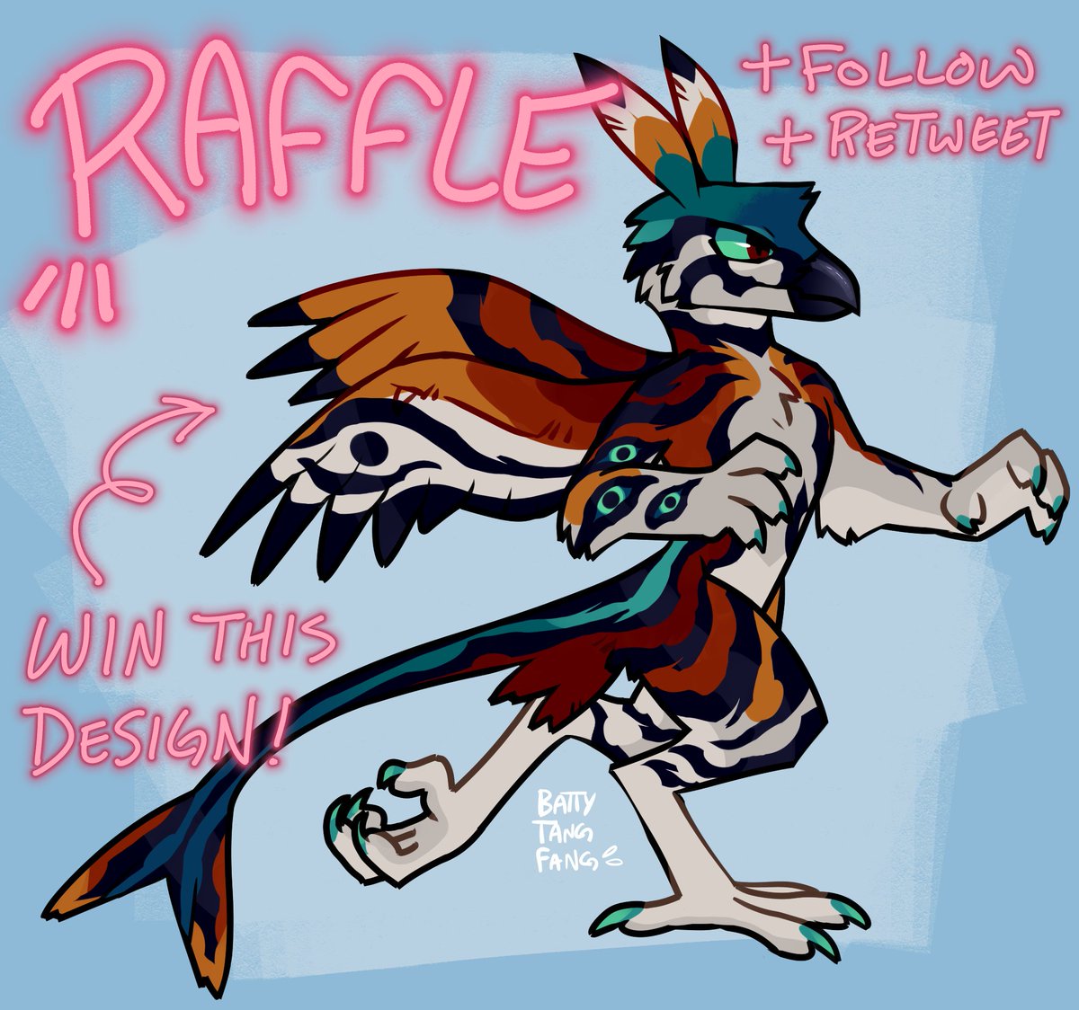 ✨Holding a small raffle to show my appreciation for the support I've gotten over the years!✨

Be Following me + Retweet this + comment = Entered to Win the design shown below!

Raffle ends February 1st