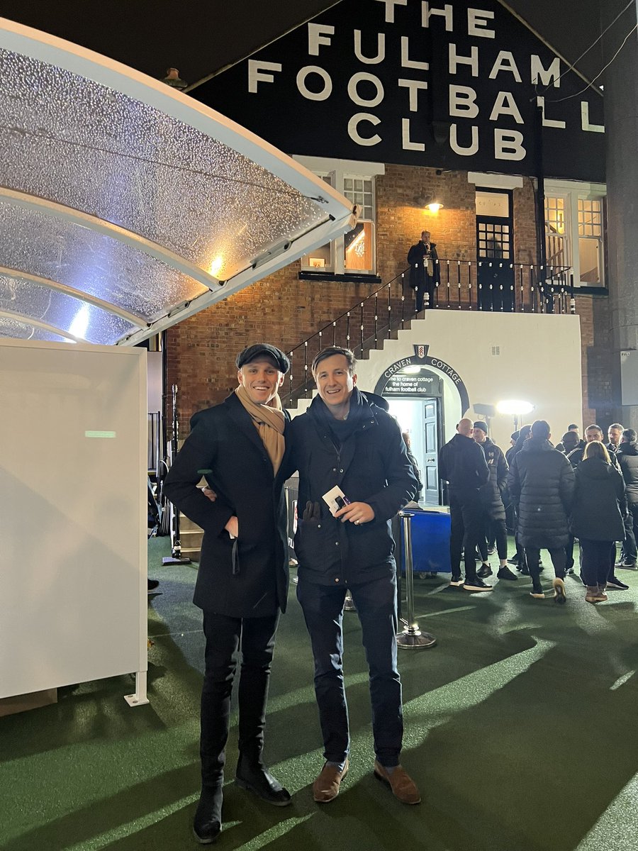M A X Chilton (@maxchilton) on Twitter photo Instead of “send to all” I thought I would share with you all.
Truly amazing experience being looked after in the directors lounge at Craven Cottage. Thanks <a href="/FulhamFC/">Fulham Football Club</a>.
<a href="/McInTweet/">Michael McIntyre</a> Instead of “send to all” I thought I would share with you all.
Truly amazing experience being looked after in the directors lounge at Craven Cottage. Thanks <a href="/FulhamFC/">Fulham Football Club</a>.
<a href="/McInTweet/">Michael McIntyre</a>