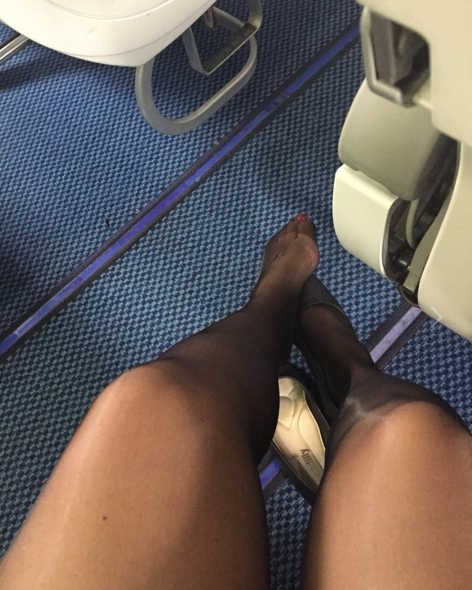 Stacey-Anne Cabin Crew Tights tweet media