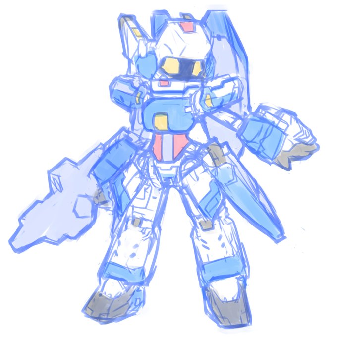 そういえばFAゼログリちゃんは絶不調の時に落書いてたな 