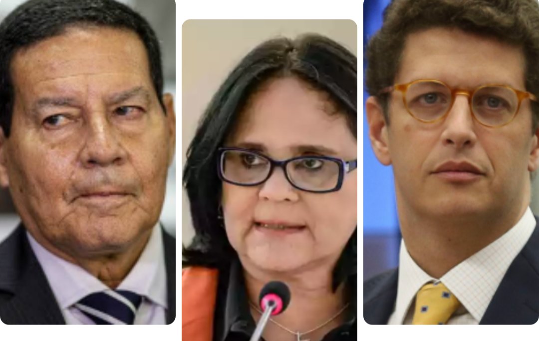 Mourão, Damares e Ricardo Salles não podem assumir seus mandatos. Justiça para os YANOMAMIS!!!
#ForaMourão
#ForaDamares
#ForaSalles