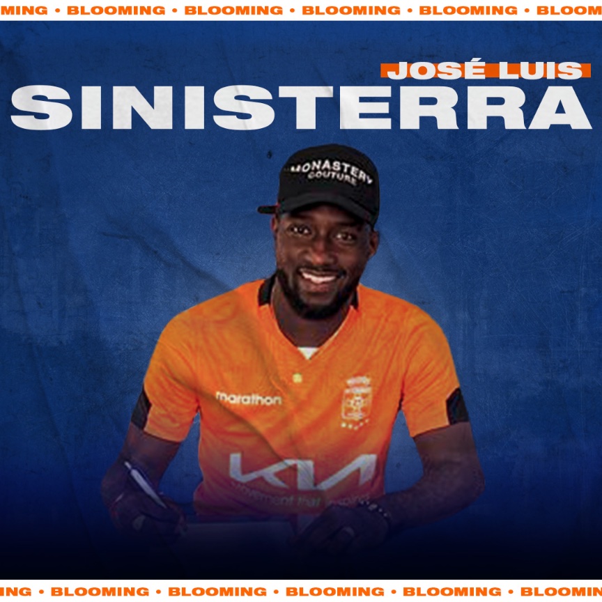 🇧🇴 | Luego de consagrarse campeón en la <a href="/LigaBetPlayD/">LigaBetPlayDimayor</a>, <a href="/joseluissc98/">José Luis Sinisterra Castillo</a> llevará su jerarquía a <a href="/BloomingOficial/">Club Blooming</a>, en donde competirá en la Copa Tigo y <a href="/Sudamericana/">CONMEBOL Sudamericana</a>!

🛡️ <a href="/pedrodelcampo90/">Pedro Del Campo</a> #GiFootball <a href="/F_OrtizLopez/">Federico Ortiz</a>  

💻 @GonzaVelazcoL