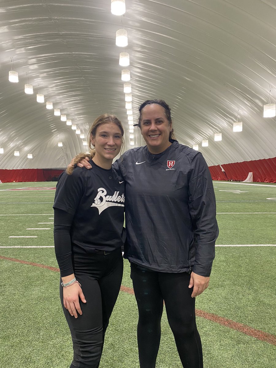 Thank you <a href="/HarvardSB/">Harvard Softball</a> for the amazing opportunity to come to there camp!