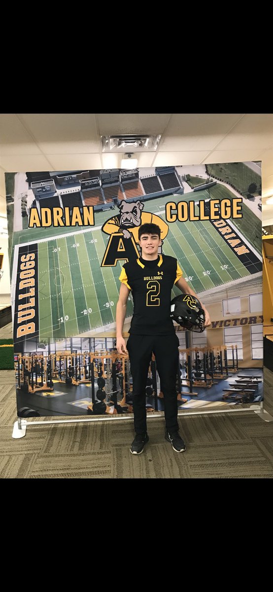 soule_trevor's tweet photo. Excited to say I’ve received another offer to play college football at Adrian College! @AdrianCollegeFB @CoachDemeuse https://t.co/5P5y9N6fFs