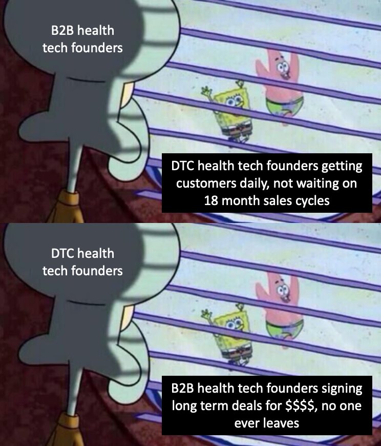 Health tech founders today