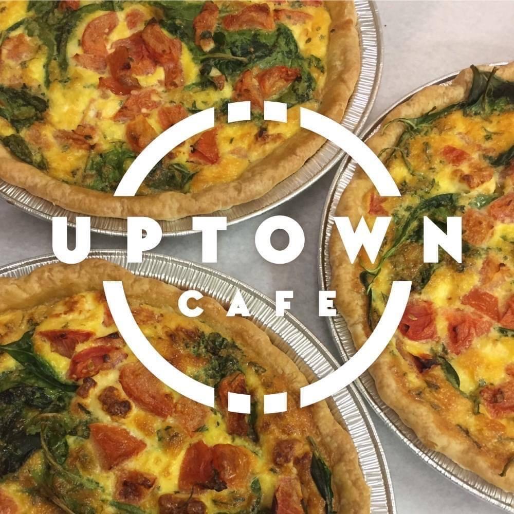UptownCafes's tweet photo. What’s the quiche of the day? Yum!
#brunchnearme #freshbakedquiche #madefromscratch https://t.co/YuhFGZ4pRC