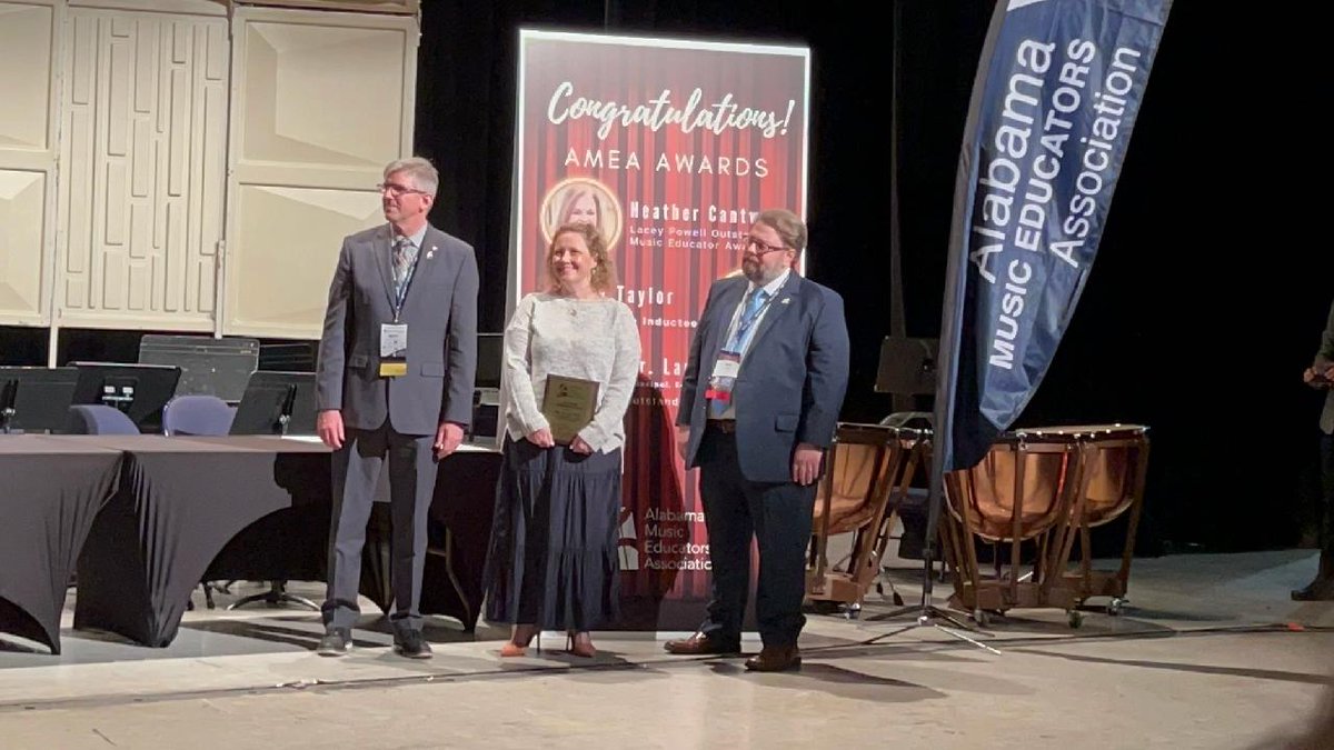 Congrats <a href="/2lt8/">Laura Tate, Ed.D.</a> on winning Outstanding Administrator at the AMEA conference this weekend! We are so proud of you! #WeareEWD #WeareHWD