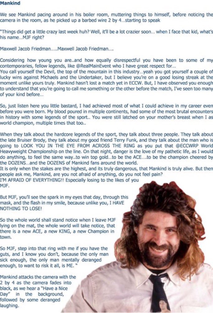 Elite Class Championship Wrestling - Parody tweet media