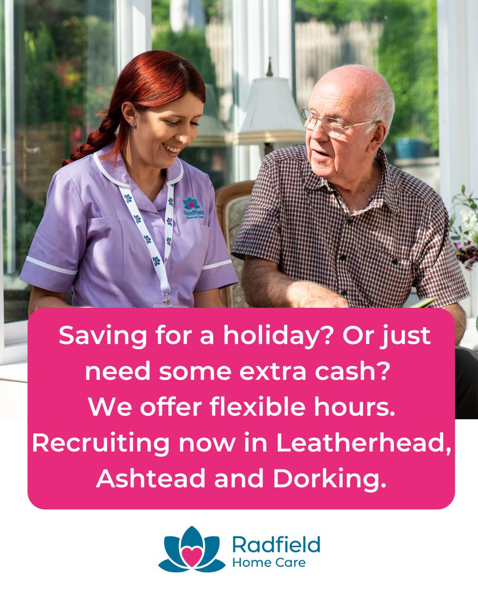 Radfield Home Care Epsom & Leatherhead (@radfieldepsom) on Twitter photo 