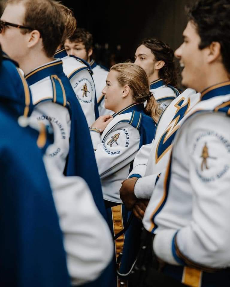 Audition material for the 2023 WVU Drumline will be available very soon! Follow our pages for the most up to date information on how you can become a member of the Pride of West Virginia. <a href="/WestVirginiaU/">WVU Mountaineers · Let’s Go!</a>