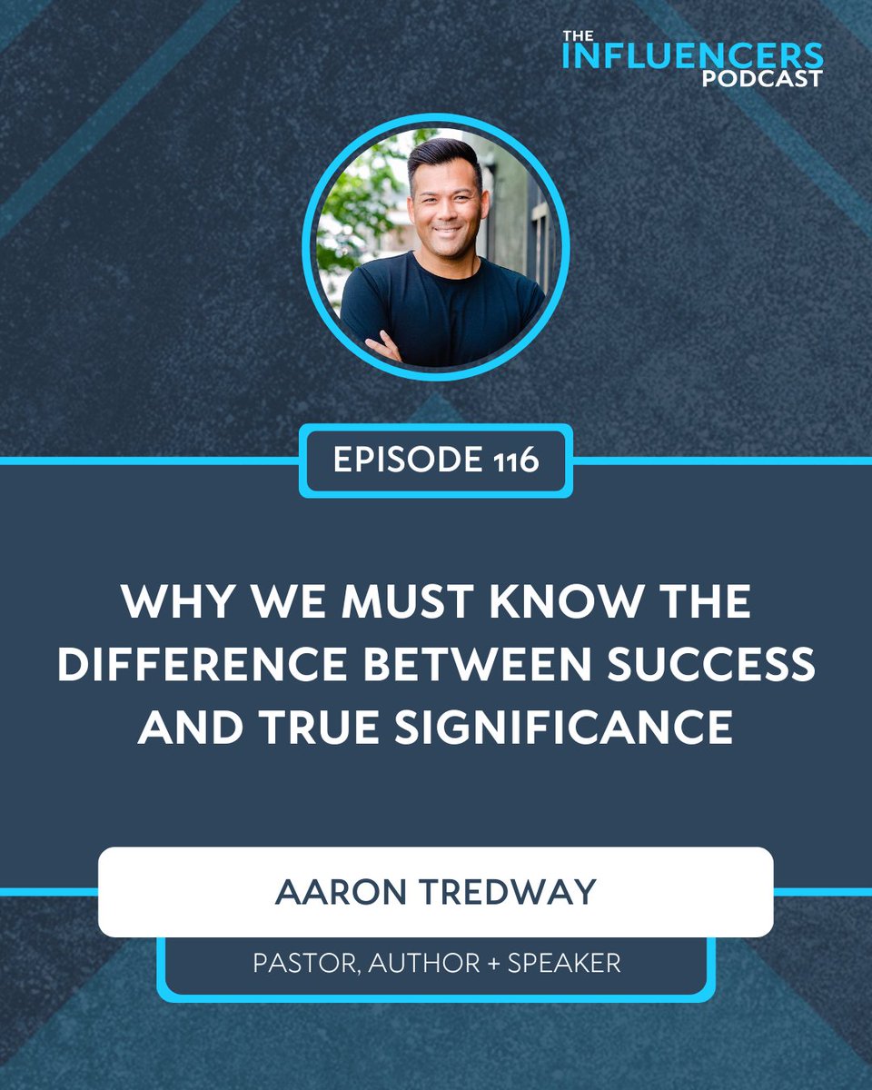 Do thoughts of your past fill you with regret or thankfulness? <a href="/aaron_tredway/">Aaron Tredway</a> , pastor, author, speaker, athlete, and coach, reveals that we often feel dissatisfied because we’re aimed at the wrong target: success. apple.co/3J5Nts9 #dontmissyourlife #success #Jesus