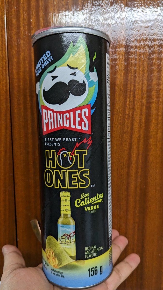 mayankbatra's tweet photo. @PringlesCA best collab ever.. please bring more of these..@hotonesgameshow #hotones
#firstwefeast https://t.co/PUg4niy5Ua
