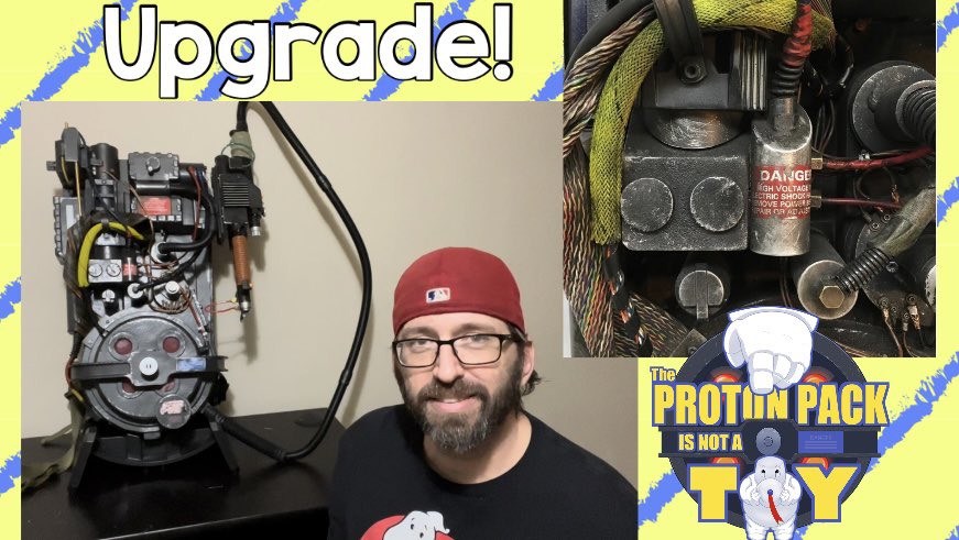 New Video: Upgrading the Yellow Braided Cable on the HasLab Proton Pack youtu.be/FOp31XiOM9E #Ghostbusters #HasLab #ProtonPack