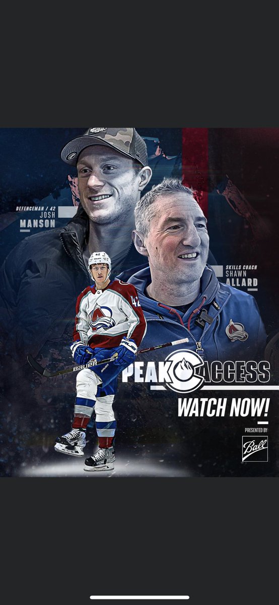 PerfectSkating's tweet image. Perfect Skating Founder and Avalanche skills/skating coach Shawn Allard was featured on this weeks episode on Peak Access!

Check out the episode now on YouTube!

#psproud #partnersinperformance #nhl #coloradoavalanche #skillsandskating #playerdevelopment