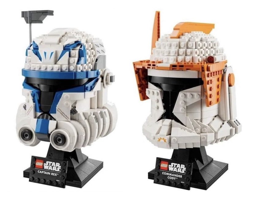 koteseeker's tweet photo. IM LOSING MY MIND IN PUBLIC BUT THE PICS FOR THE REX AND CODY LEGO HELMETS ‼️‼️‼️ https://t.co/AyKwhZVaMI