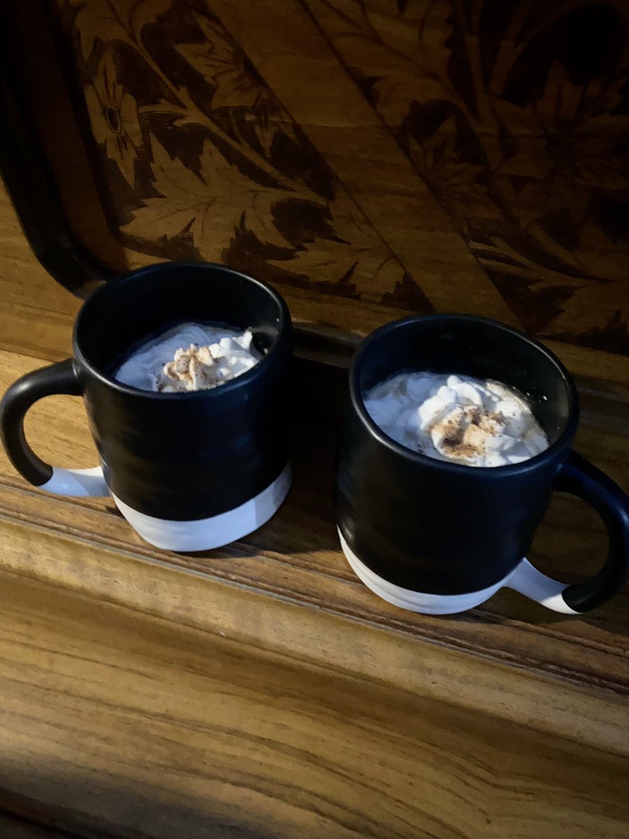 Zombfyd's tweet photo. The wife was not a fan of the “Hot buttered rum”. 

Two rapidly became one. 

3 shots rapidly became 6. 

Sober me rapidity became pirate me. 

#Arrr #TwoIntoOne #OneIntoFun https://t.co/128huIazne