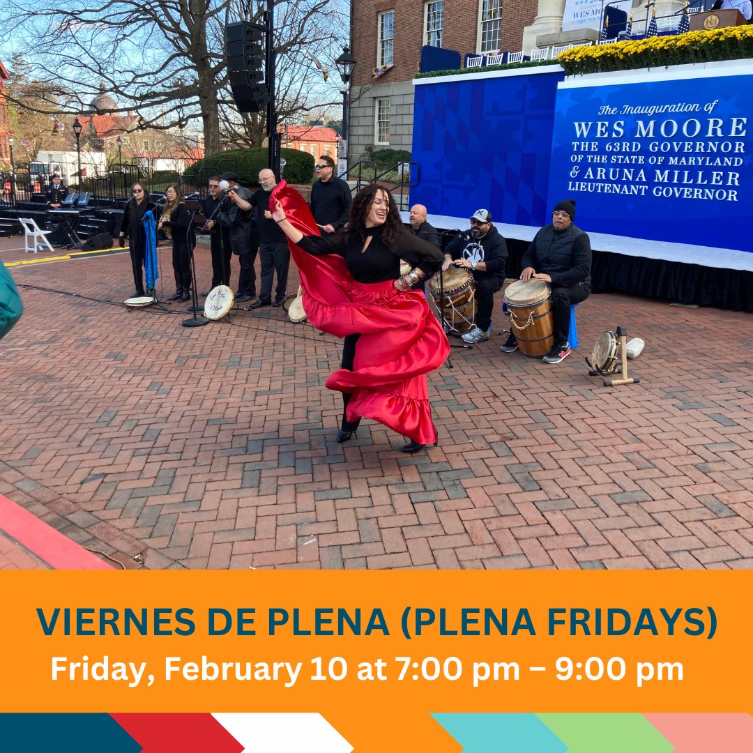 Get your hands on the rhythm with Los Hijos 'e Plena! Join us every second Friday from February to November to learn and play plena. Enjoy 45 minutes of percussion instruction followed by a jam session with experienced plena musicians. #plenamusic

sandyspringmuseum.org/event/viernes-…
