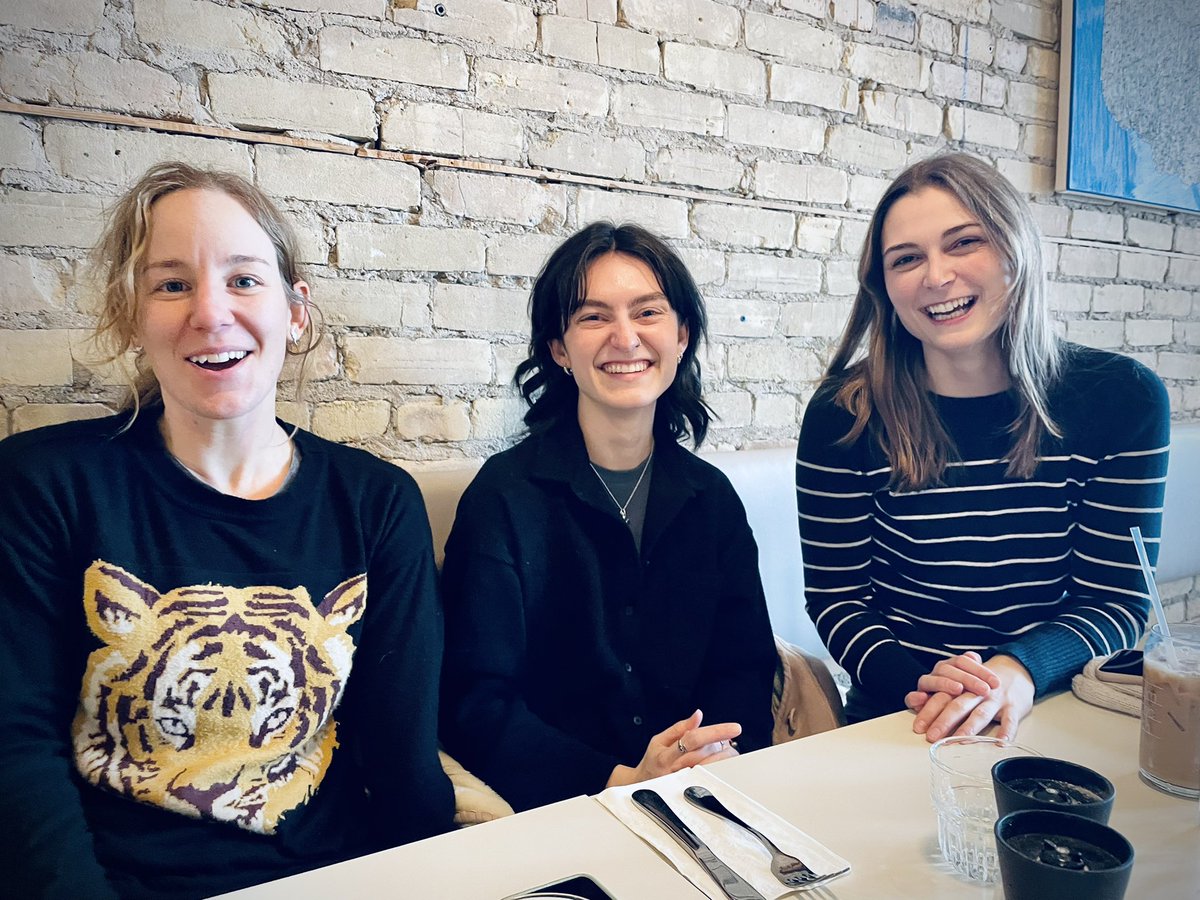 A big WMQS welcome to Maja Crawley, the newest casual technician on our team!

We popped out for a celebratory lunch. Eggs bennies all around!