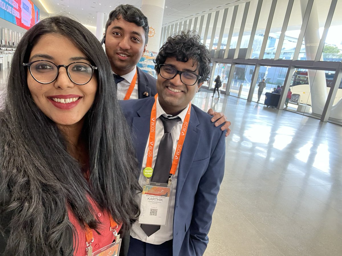 ShihlaK's tweet photo. It’s the unparalleled energy from SCCM that’s driving me to take care of my patients after an exhausting 10 hour journey!! Thanks for the opportunity to present our abstracts and for inspiring us to be the best version of us. I miss my critical care folks already. https://t.co/4ivw0yOD4I