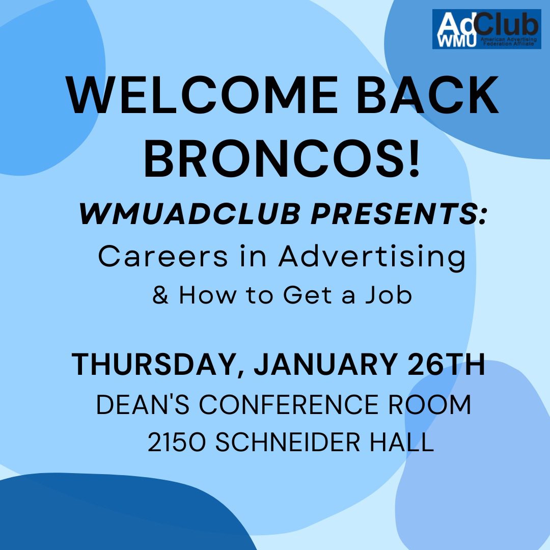 WMU AdClub tweet media