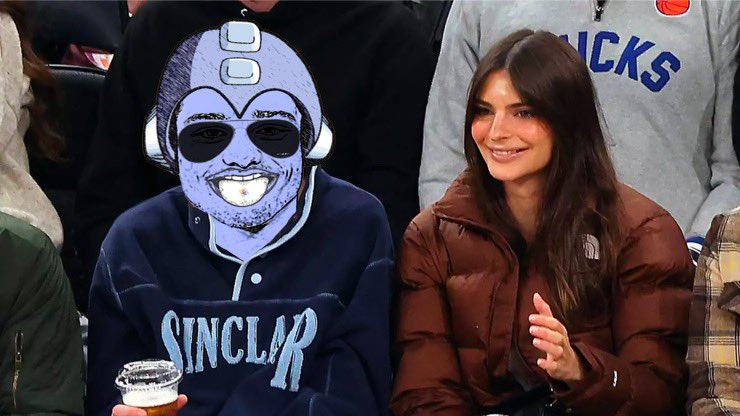 Hangin court-side with Emrata! .
.
#NFTs #NFTCommunity #NFT #mintingsoon #FreeMints #FreeMint #NFTcollections #PeteDavidson #emrata