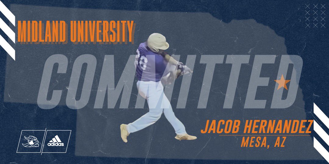 Extremely excited to announce that I will be continuing my academic and athletic career at Midland University. I’d like to thank God for this opportunity along with my family and coaches who have supported me along the way
<a href="/MidlandU_BSB/">Midland Baseball</a> <a href="/CoachCRMiller/">Chad Miller</a> <a href="/shea_bennett/">Shea Bennett</a> <a href="/AZSandlot/">Sandlot Baseball AZ</a>