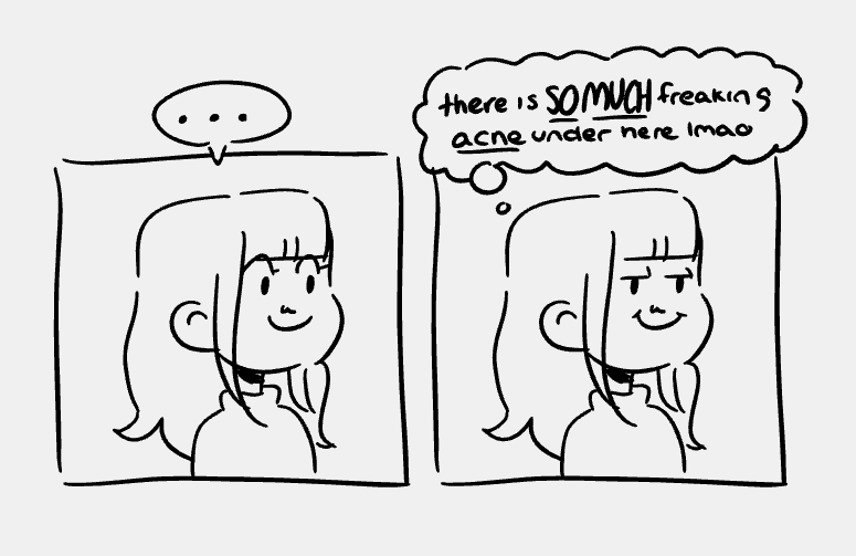 people with bangs have so much power you just cant see it