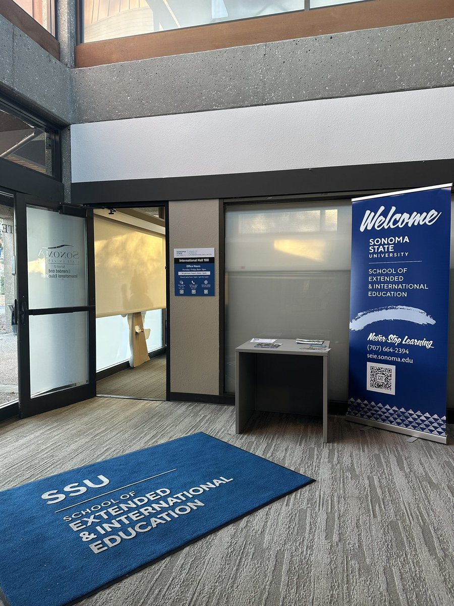 SSUExEd's tweet image. Happy first day of the spring semester! We look forward to supporting you through our programs and connections.