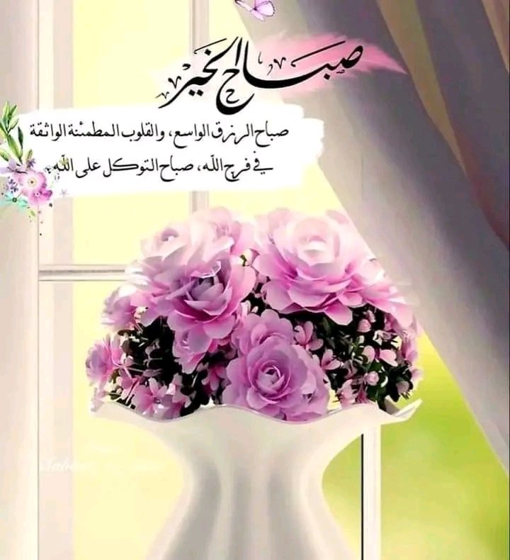 ويخبرني الصباح 
انه قد يكون رزقگ المتأخر أفضل من أرزاقهم المتقدمة ،،فاصبر وأحسن ظنگ بالله العظيم  🌹

صباح التوكل على الله  🌿🍀