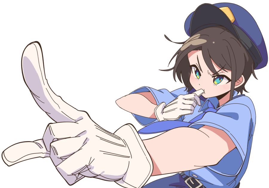 大空スバル 「背景透過リベンジ。 」|仂ｲｶのイラスト