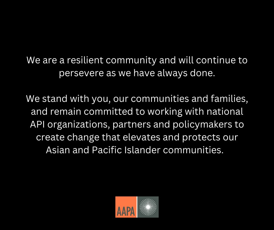 AAPAonline's tweet photo. AAPA's Statement on #MontereyPark Shooting https://t.co/KcOy6d2cA8