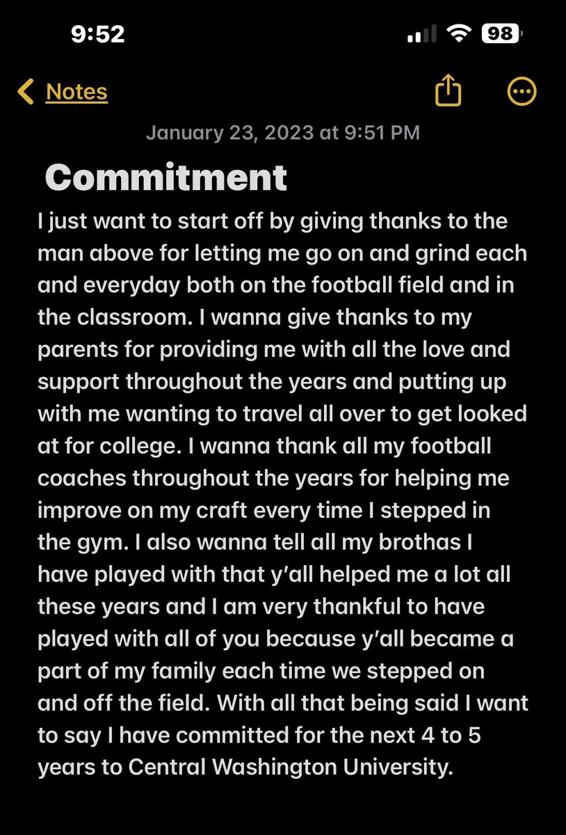IssiahSmith4's tweet photo. I’ll be staying a wildcat for the next 4 to 5 years 🔴⚫️⚪️@CoachJansen_ @CoachFisk @BrandonHuffman @RealMG96 @TFordFSP https://t.co/rx1Bn6TelG