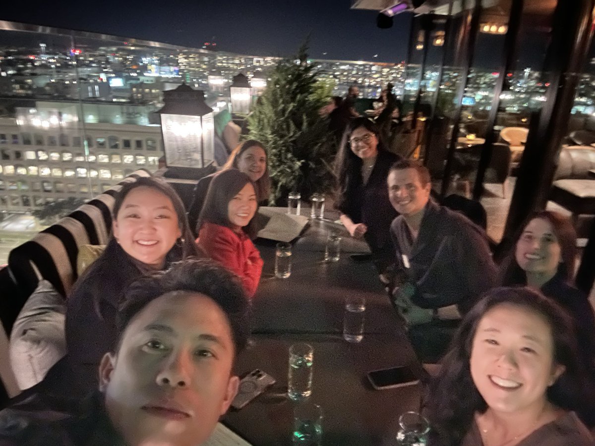 natalie_htet's tweet photo. Celebrating a night out after SCCM with our current CCM fellows - excited to celebrate with the next generation of critical care medicine physicians!!@StanfordCCM @SCCM https://t.co/CF2SNTxlc0