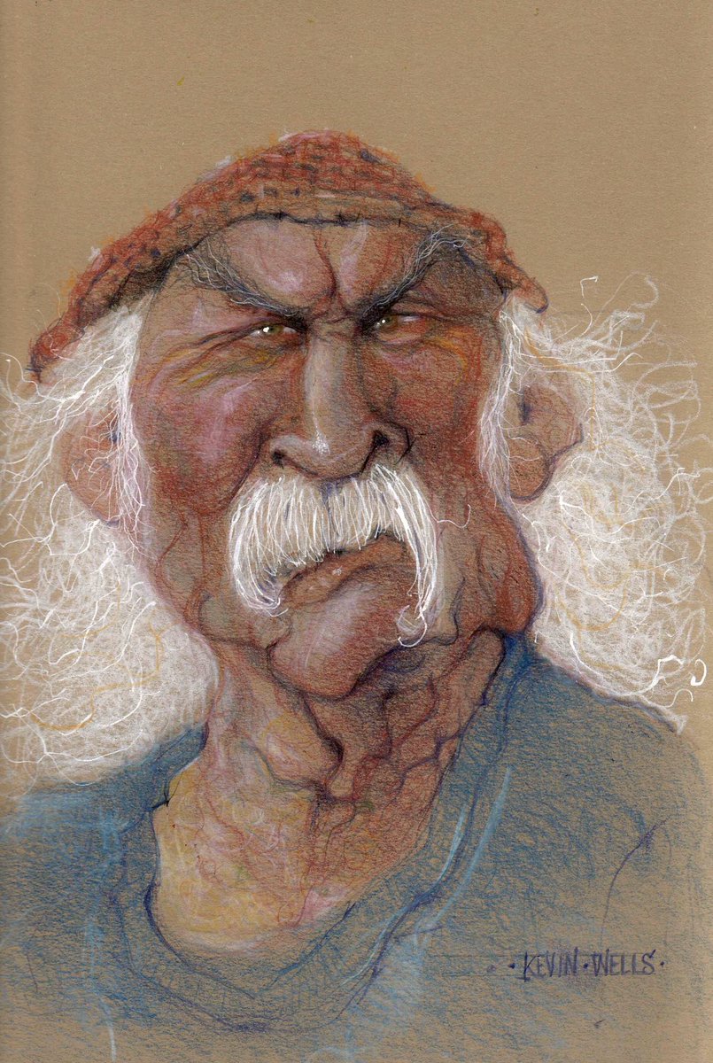 A sketch of music legend David Crosby who died last week. 
#DavidCrosby #musiclegend @SGFADrawing @procartoonists @iscacaricatures @The_Big_Draw @Drawinglives