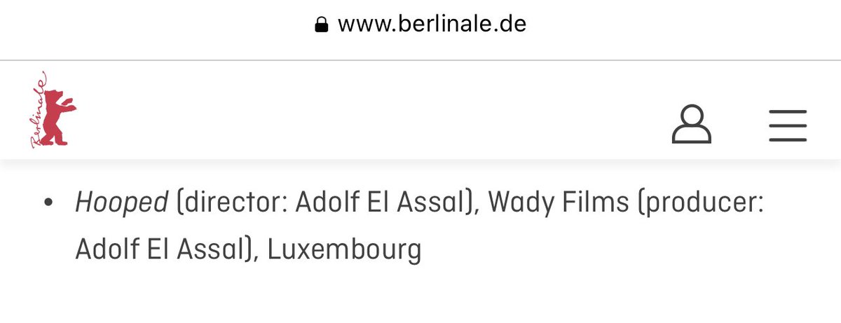 Looking forward to pitching in a few weeks my next feature HOOPED at @berlinale Co-Production Market. I still can't believe that they only selected 33 projects out of hundreds that were sent in. 😊