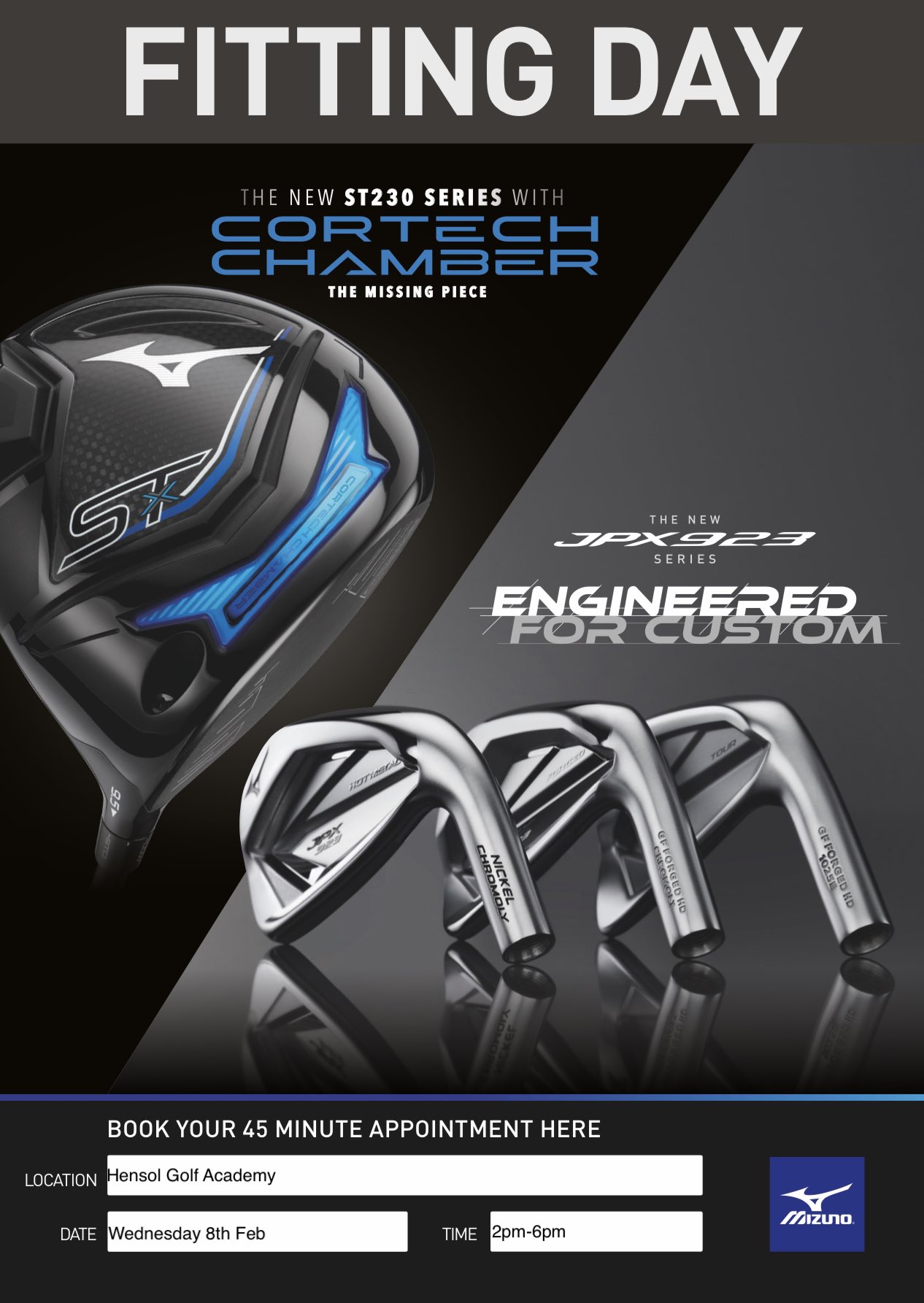 Mizuno demo days best sale uk