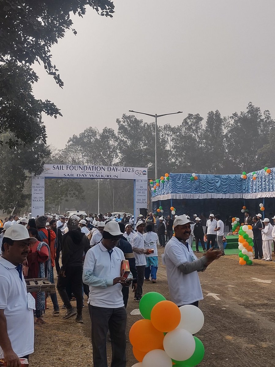 anand_dsp's tweet image. #SAILFoundationDay #5KmRun