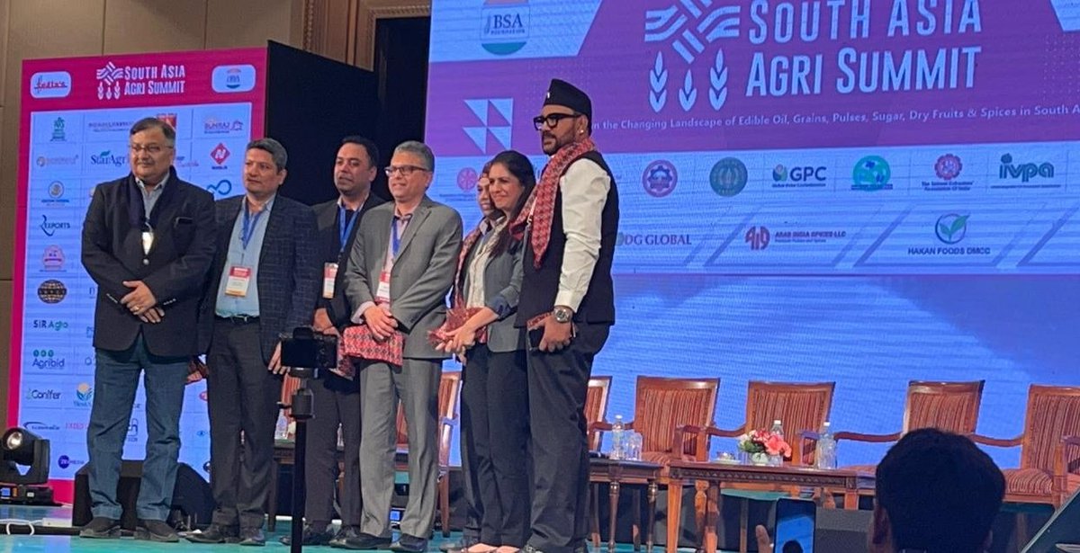 BinodSgr's tweet photo. Well deserved applause to #Teflas #BSAF for such an impactful event for the very first time in #Nepal. 
To me 🇳🇵 is an emotion.Feel so proud n honoured to hv got opportunity to constitute the #lentils  panel and represent 🇳🇵in 🇳🇵
I am thankful to my🇳🇵 business associates #sgragri https://t.co/60Jeitj9f9