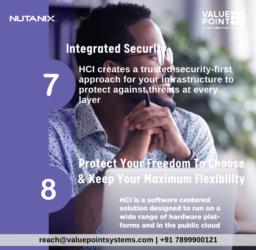 valuepointsys's tweet image. Here's why you should move away from SAN and adopt HCI.
Contact @valuepointsys #Datacentermodernization team to know more. Drop your queries to reach@valuepointsystems.com or call us on 7899900121.
