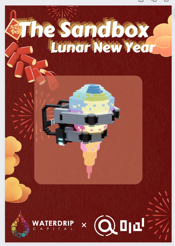 waterdripfund's tweet image. #ChongqingUndergroundCity experience will be released on @TheSandboxGame!!!😍
To celebrate this, we will give 🧧5 Waterdrip Theme Jetpacks designed by @01a1Official.
1⃣ Follow @01a1Official  @waterdripfund
2⃣ RT &amp;amp; tag 3 friends
⏰ 22:00 Jan. 26th (UTC+8)
#LunarNewYearTSB